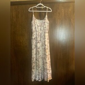 Chic Floral Print Maxi Sundress